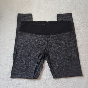 Tuff Athletics Women's Heathered Black Activewear Leggings‎ Size Medium